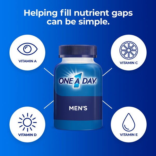 One A Day Men's Health Formula Multivitamin Tablets, 100 CT