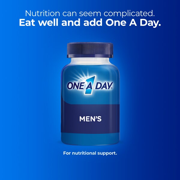 One A Day Men's Health Formula Multivitamin Tablets, 100 CT