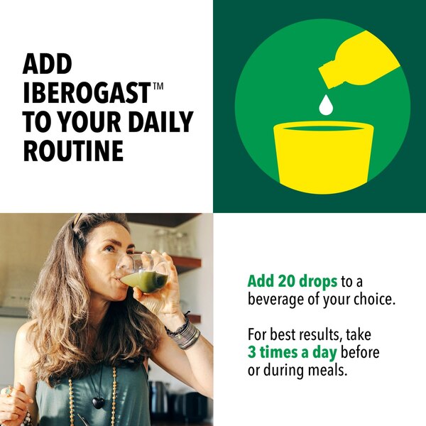 Iberogast Dual Action Digestive Relief Supplements, 20 ML