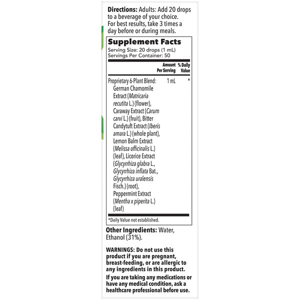 Iberogast Dual Action Digestive Relief Supplement, 50 ML
