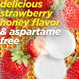 Alka-Seltzer Plus Powerfast Fizz, Severe Cold & Flu Medicine, Strawberry Honey Effervescent Tablets, 24 CT, thumbnail image