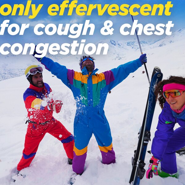 Alka-Seltzer Plus Powerfast Fizz Cough & Chest Congestion, Cool Blueberry Pomegranate, 24 CT