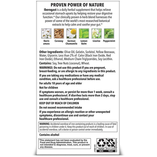 Iberogast Softgels, 30 CT