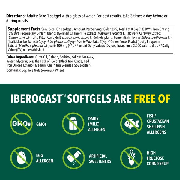 Iberogast Softgels, 30 CT