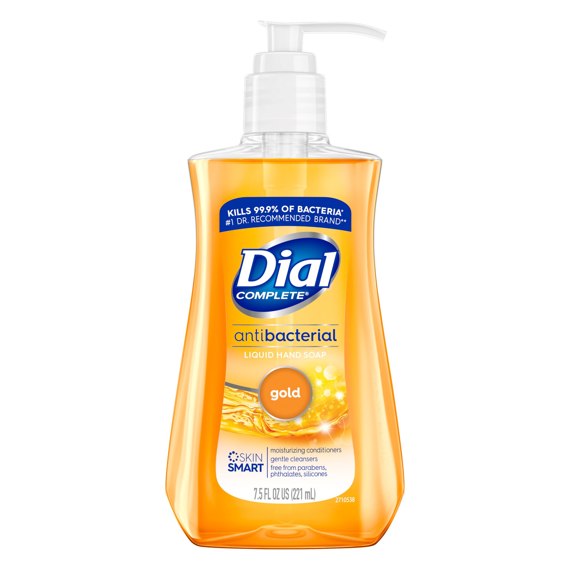Dial - Jabón líquido antibacteriano para manos, Gold, 7.5 oz