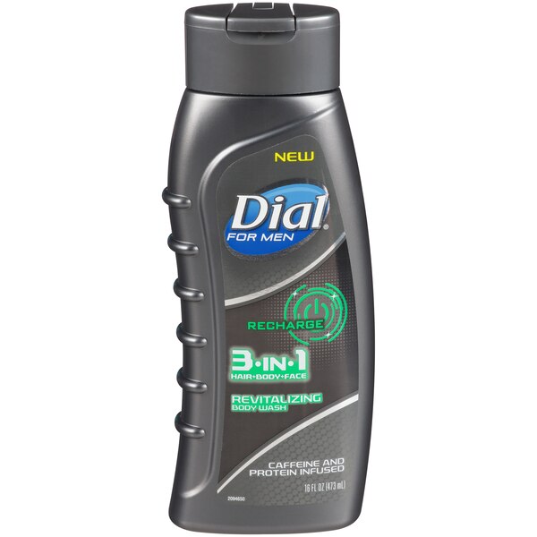 Dial for men Recharge - Gel de baño revitalizante 3 en 1