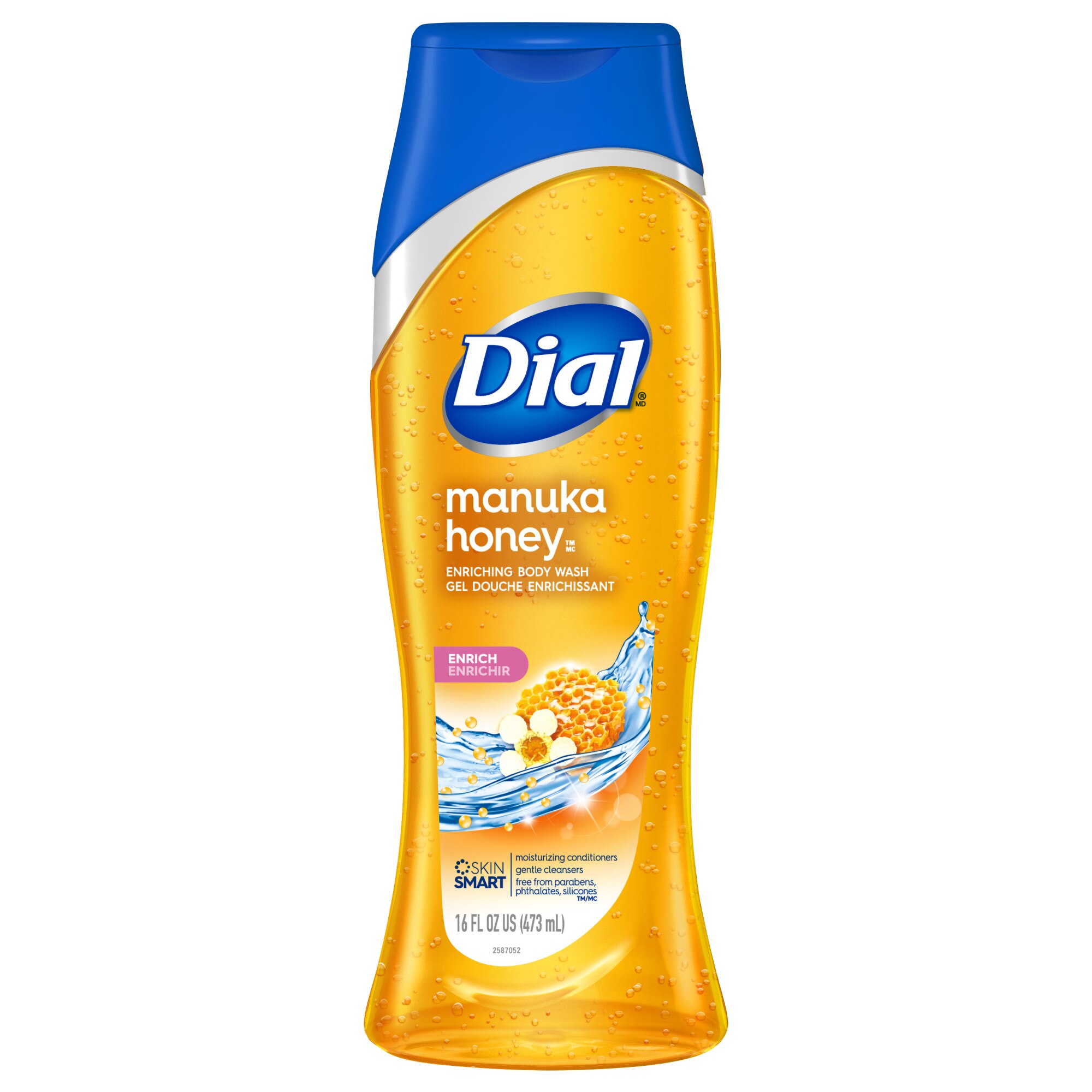 Dial - Gel de baño, Manuka Honey, 16 oz
