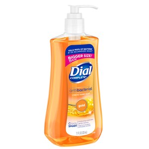 Dial Complete Antibacterial Liquid Hand Soap, 11 fl oz, Gold, Spring Water