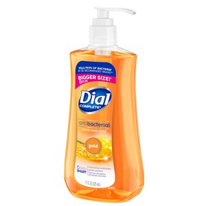 Dial Complete Antibacterial Liquid Hand Soap, 11 fl oz, Gold, Spring Water