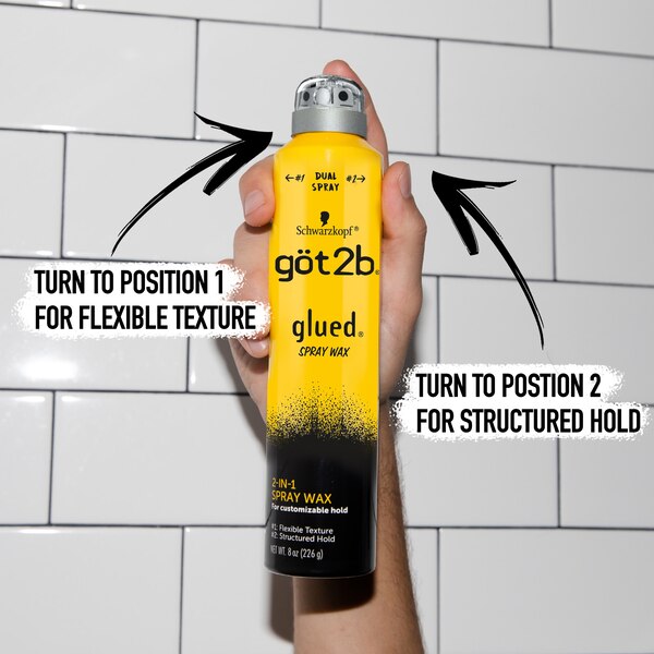 Got2b Glued 2-in-1 Spray Wax