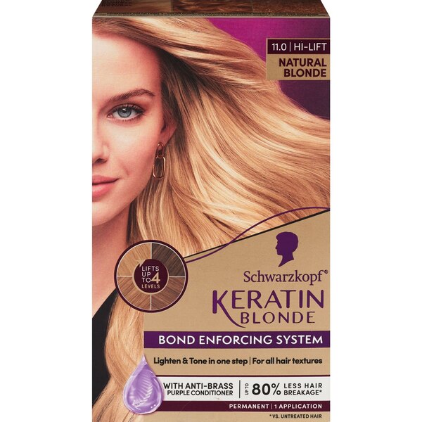 Schwarzkopf Keratin Blonde Permanent Hair Color