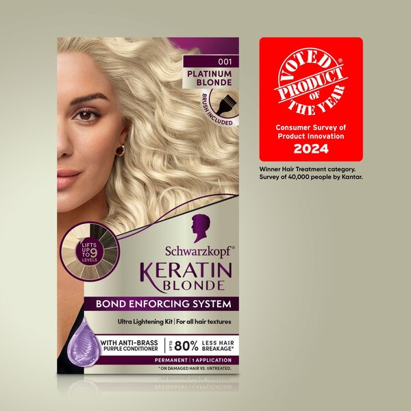 Schwarzkopf Keratin Blonde Ultra Lightening Kit