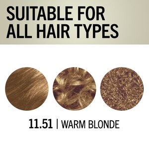 Schwarzkopf Keratin Blonde Permanent Hair Color, 11.51 Hi Lift Warm Blonde
