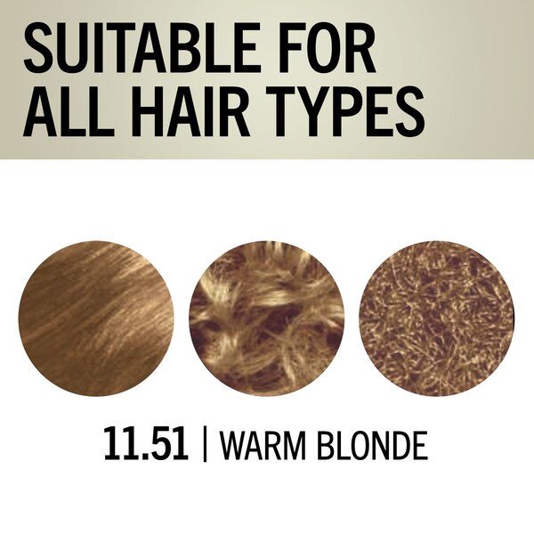 Schwarzkopf Keratin Blonde Permanent Hair Color, 11.51 Hi Lift Warm Blonde