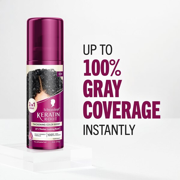 Schwarzkopf Keratin Temporary Root Hair Color Spray