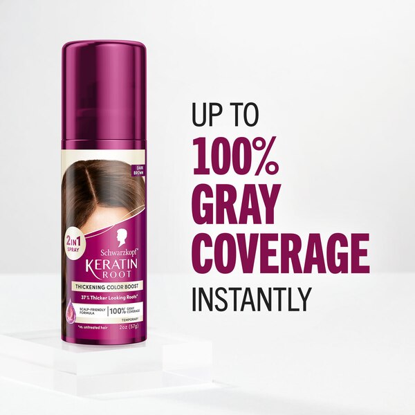 Schwarzkopf Keratin Temporary Root Hair Color Spray