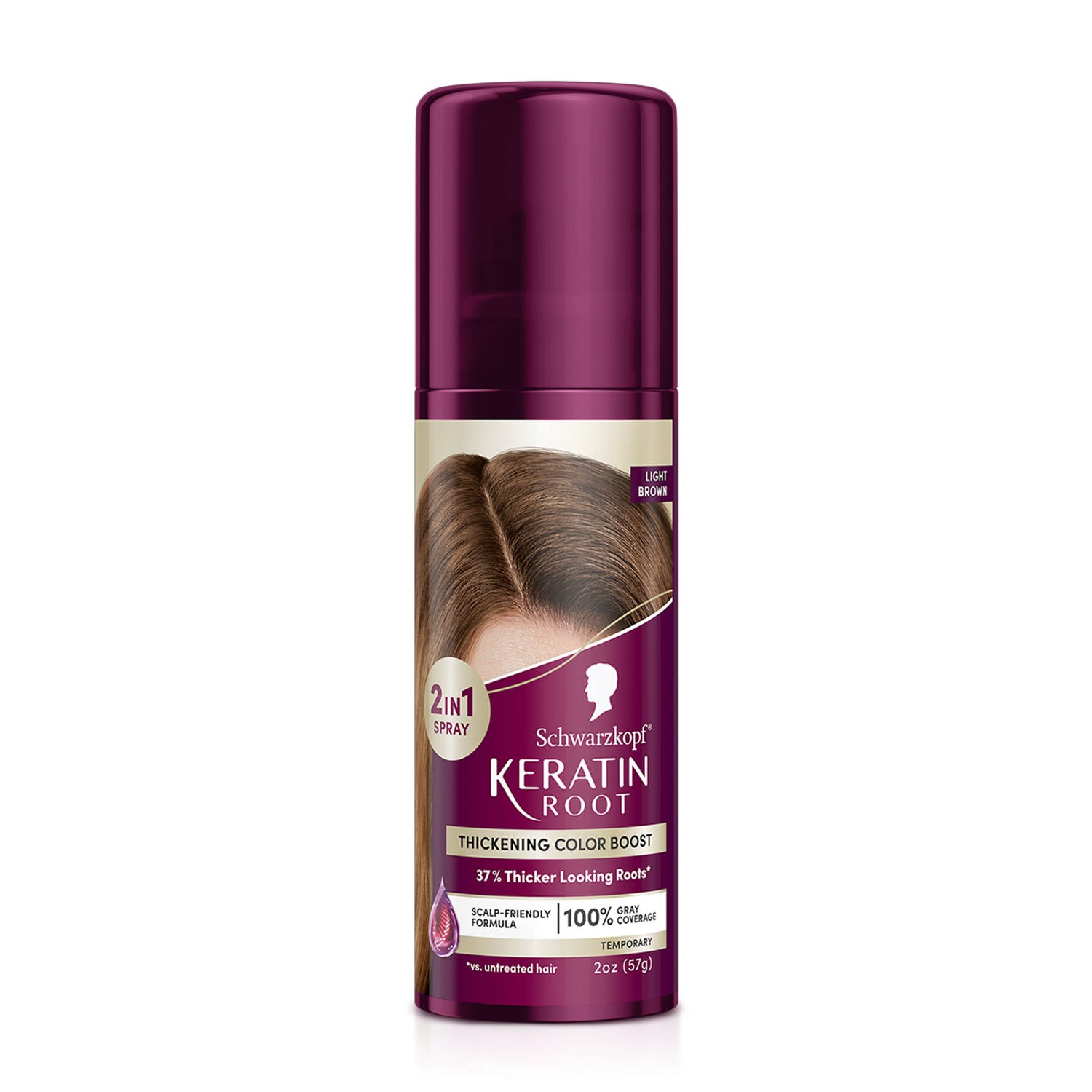 Schwarzkopf Keratin Temporary Root Hair Color Spray