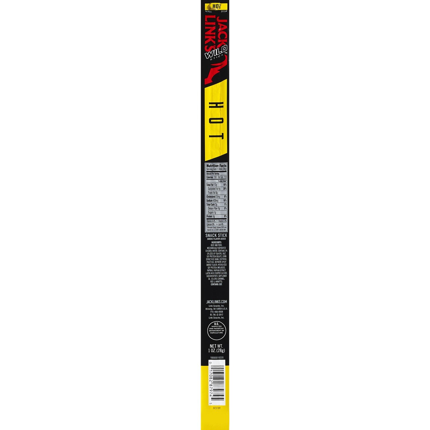 Jack Link's Hot Squatch Sticks