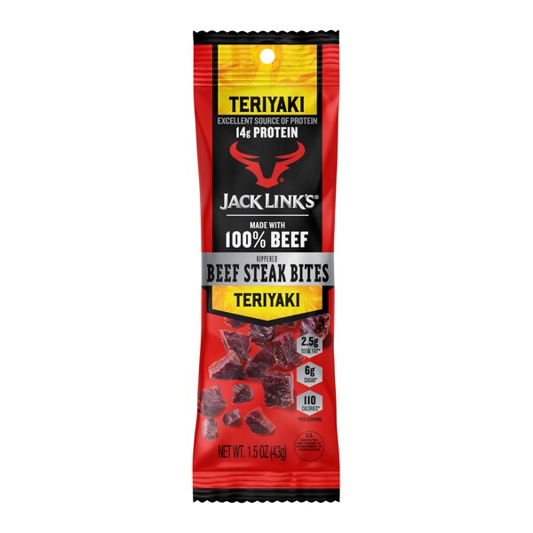 Jack Link's Teriyaki Beef Steak Bites, 1.5 oz