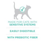 Purina ONE +Plus Sensitive Skin and Stomach Adult Cat Food, 3.5 lb, thumbnail image