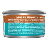 Purina ONE Grain Free Wet Cat Pate, Chicken Recipe - 3 oz, thumbnail image