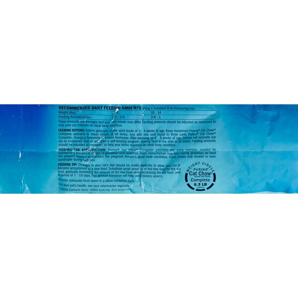 Cat Chow Complete Dry Cat Food, 6.3 lb