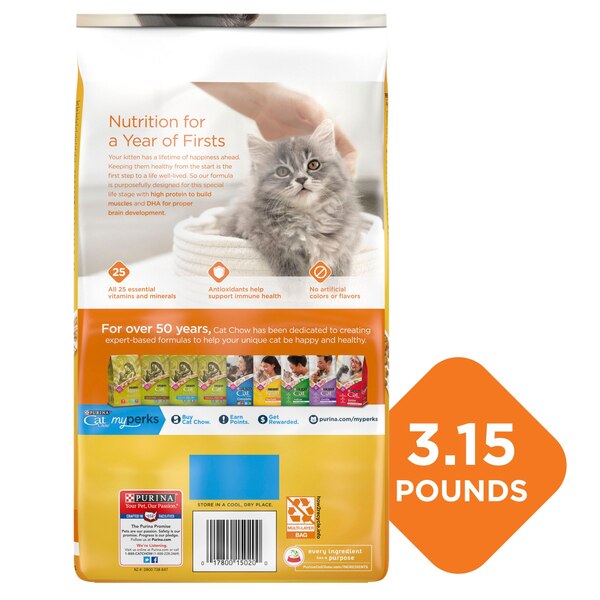 Kitten Chow, Nurture, 3.15 lb