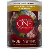 Purina ONE SmartBlend True Instinct Turkey & Venison Can Dog Food, thumbnail image