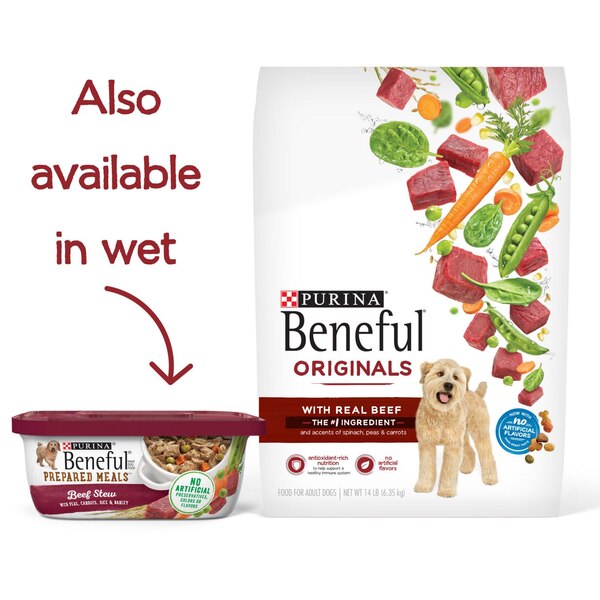 Purina Beneful Originals, Beef, 13 lb