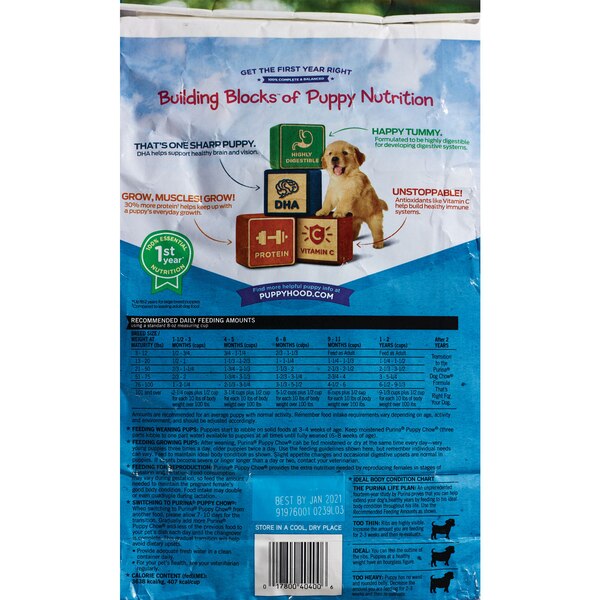 Puppy Chow Complete & Balanced Dry Dog Food