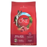 Purina ONE Small Bites, Beef & Rice, 4lb, thumbnail image