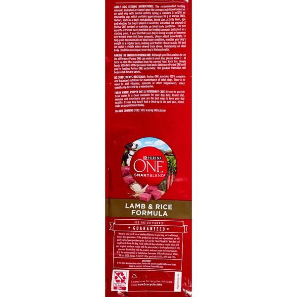 Purina ONE SmartBlend Lamb & Rice Formula Dry Dog Food