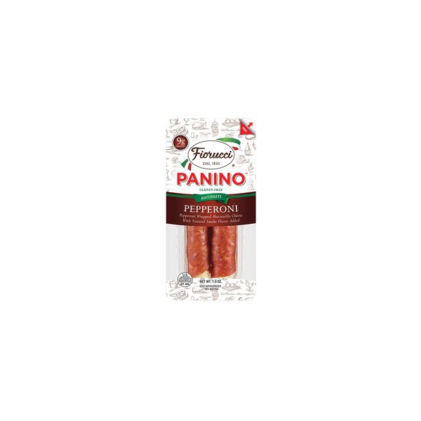 Fiorucci, Panino Pepperoni Mozzarella, 1.5 oz