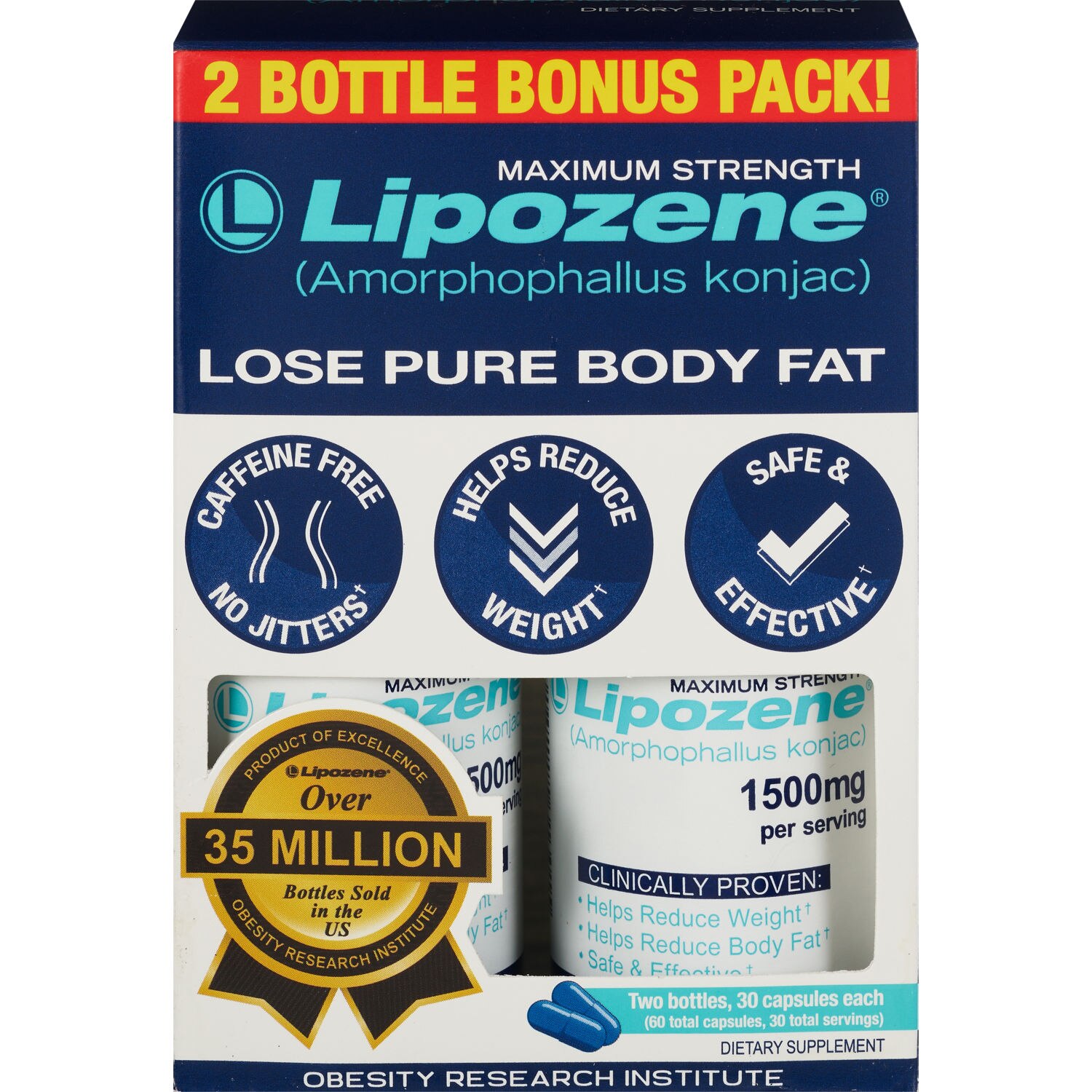 Lipozene - Cápsulas, potencia máxima