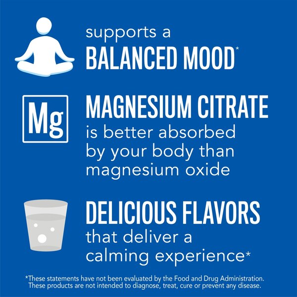 Natural Vitality Calm Magnesium Supplement Drink Mix, Raspberry-Lemon Flavor, 4 OZ