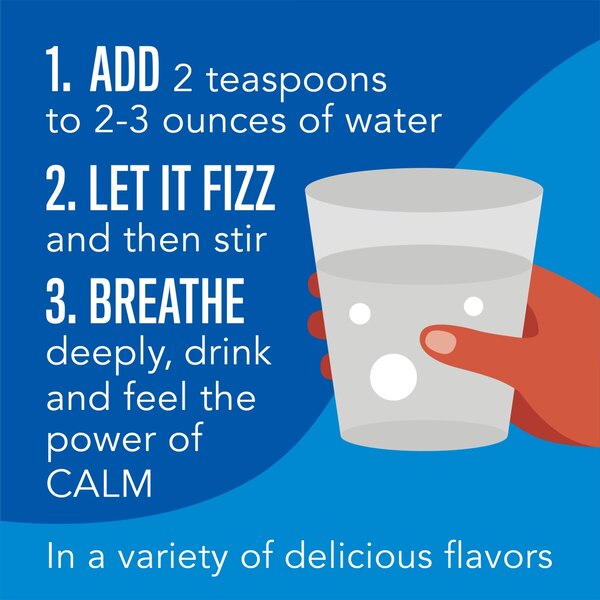 Natural Vitality Calm Magnesium Supplement Drink Mix, Raspberry-Lemon Flavor, 4 OZ