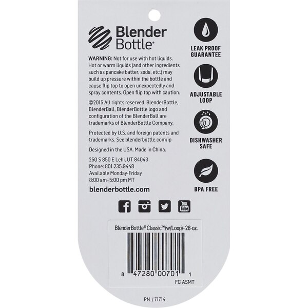 Sundesa Blender - Botella, 20 oz