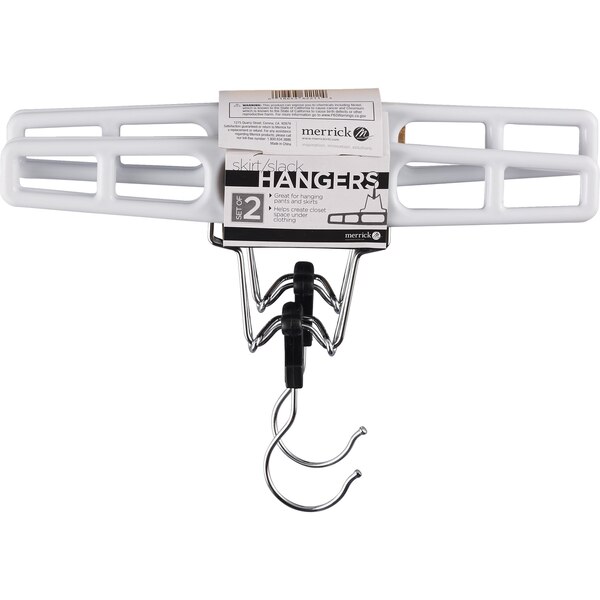 Merrick Plastic Skirt/Slack Hangers