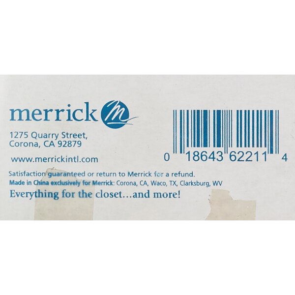 Merrick Plastic Skirt/Slack Hangers