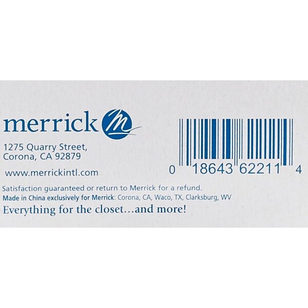 Merrick Plastic Skirt/Slack Hangers