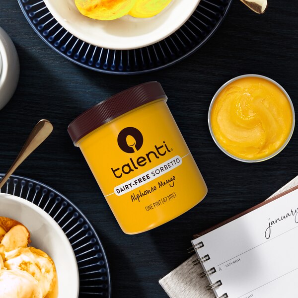 Talenti Alphonso Mango Sorbetto Frozen Dessert, 11.1 OZ