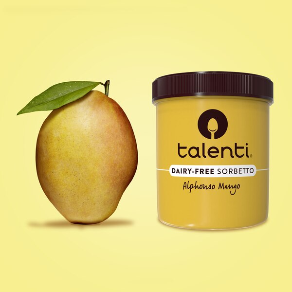 Talenti Alphonso Mango Sorbetto Frozen Dessert, 11.1 OZ