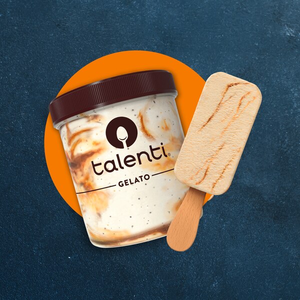 Talenti Vanilla Caramel Mini Gelato Dessert, 6 CT
