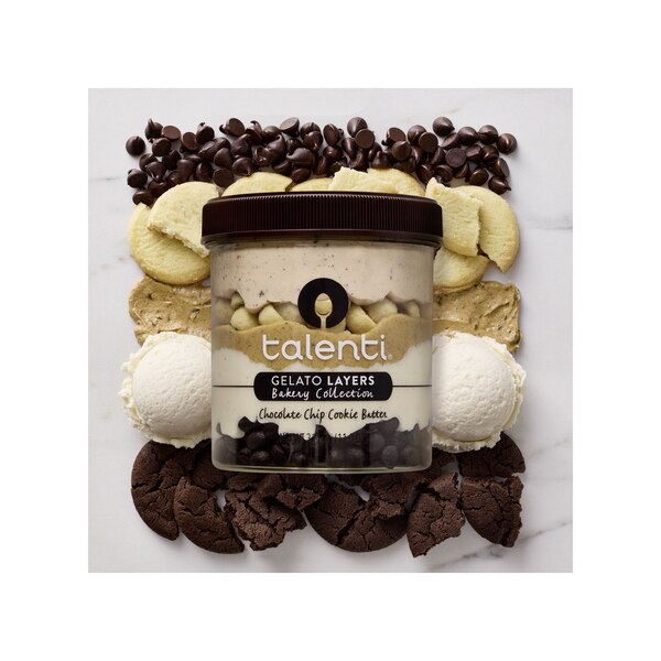Talenti, Chocolate Cookie Batter Layer Gelato, 3.91 oz