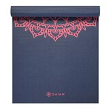 Gaiam 4mm Yoga Mat Pink Marrakesh, thumbnail image