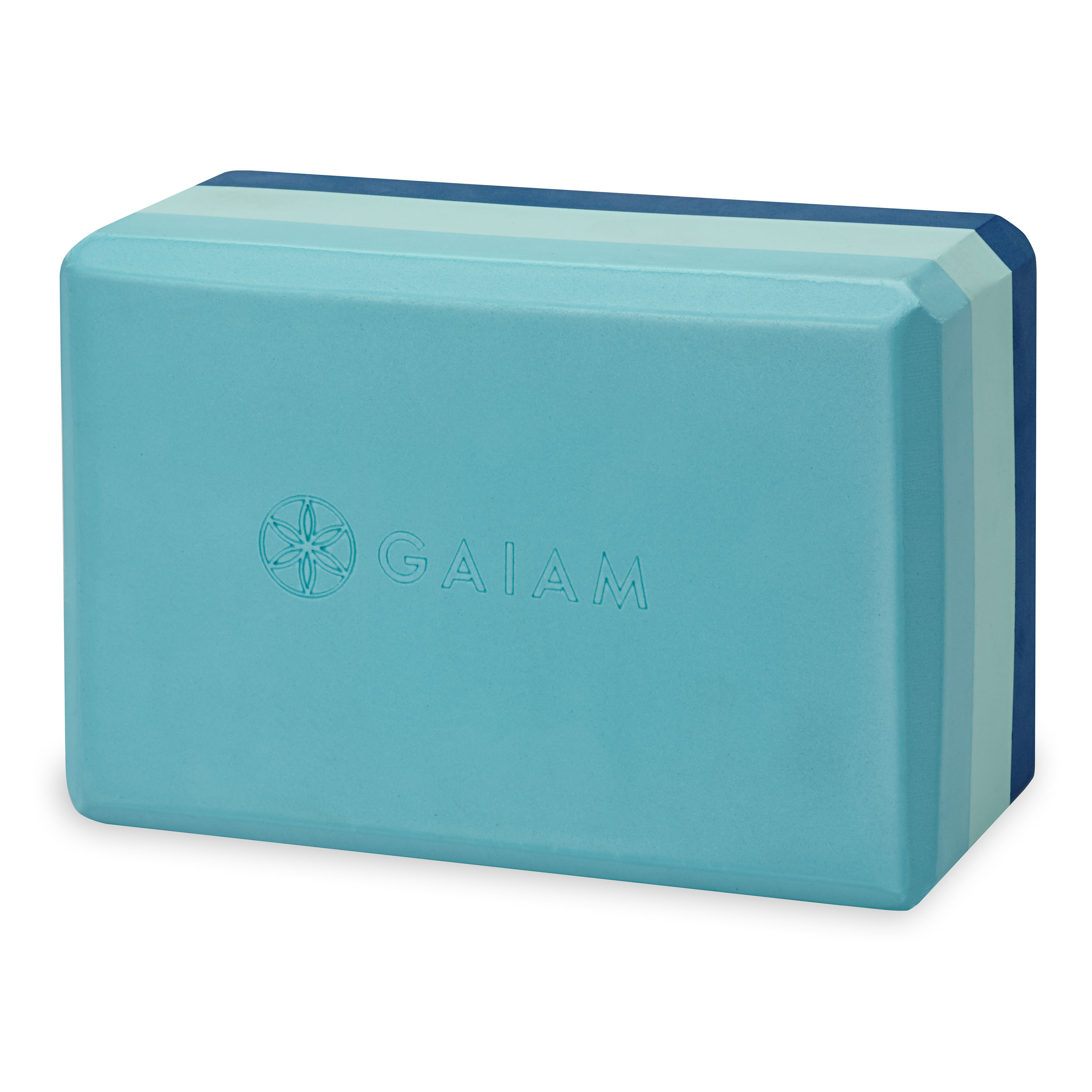 Gaiam Tri Color Yoga Block, Skyline
