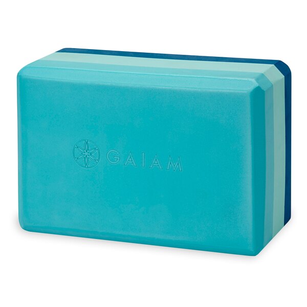 Gaiam Tri Color Yoga Block, Skyline