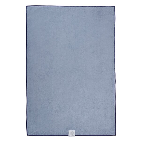 Gaiam Yoga Hand Towel, Blue Shadow