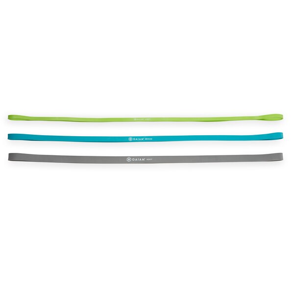 Gaiam Restore Resistance Training Bands, 3-Pack