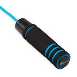 Gaiam Weighted Jump Rope, Blue, thumbnail image